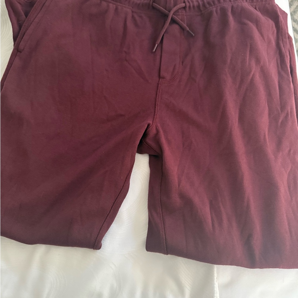 J. Crew Men's Maroon Joggers